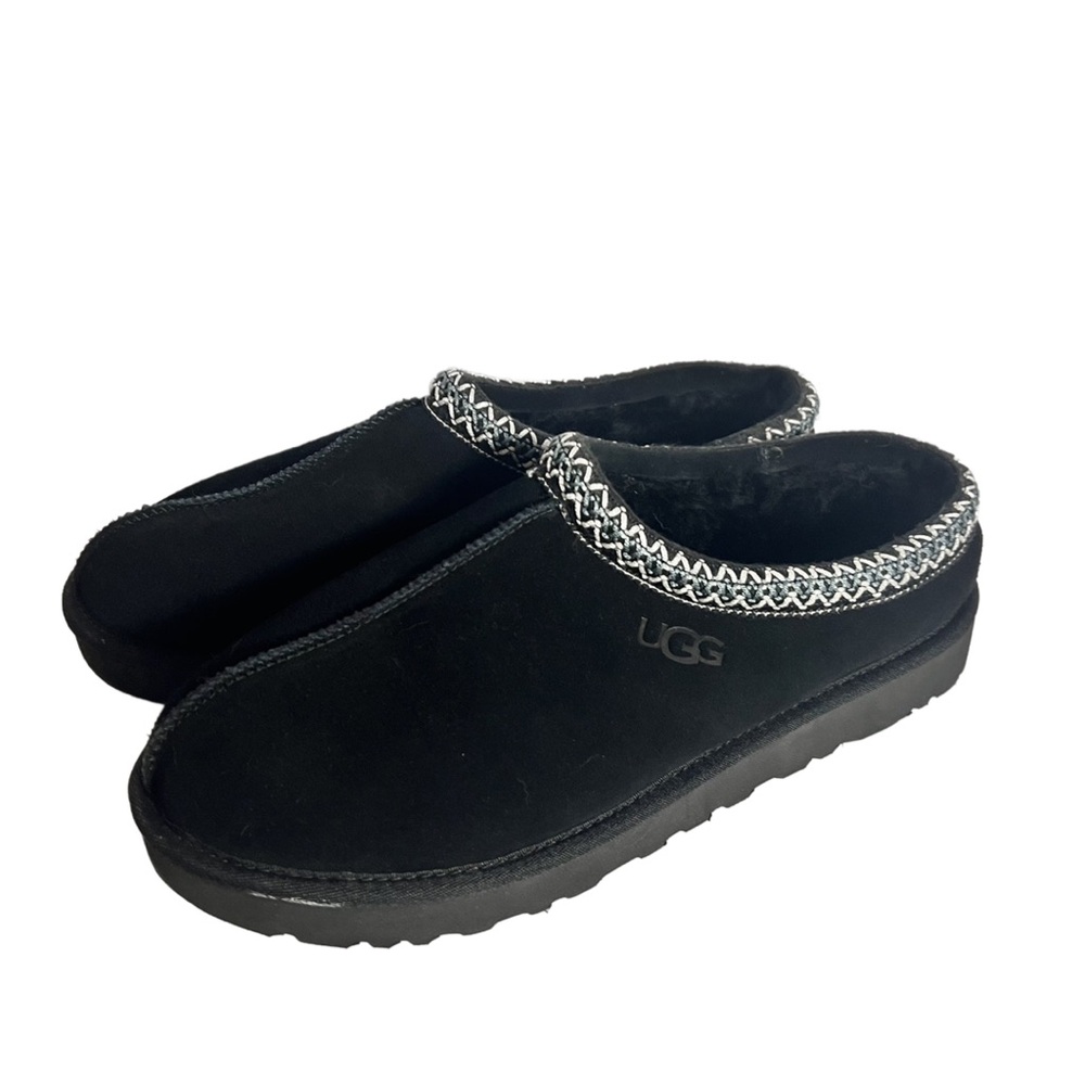 UGG Men's Black Slip-On Loafers